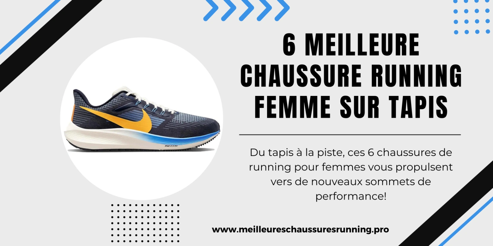 6 Meilleure Chaussure Running Femme sur Tapis featured image