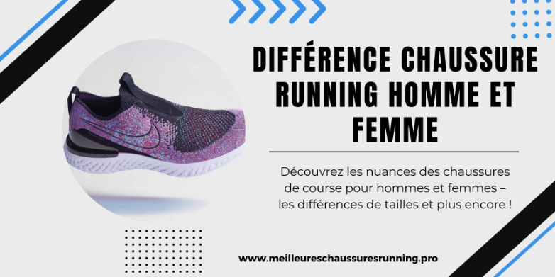 Différence Chaussure Running Homme et Femme - featured image