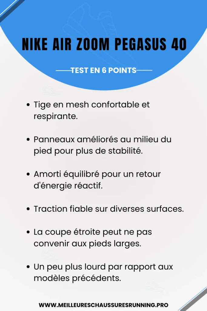 pegasus 40 - test en 6 points