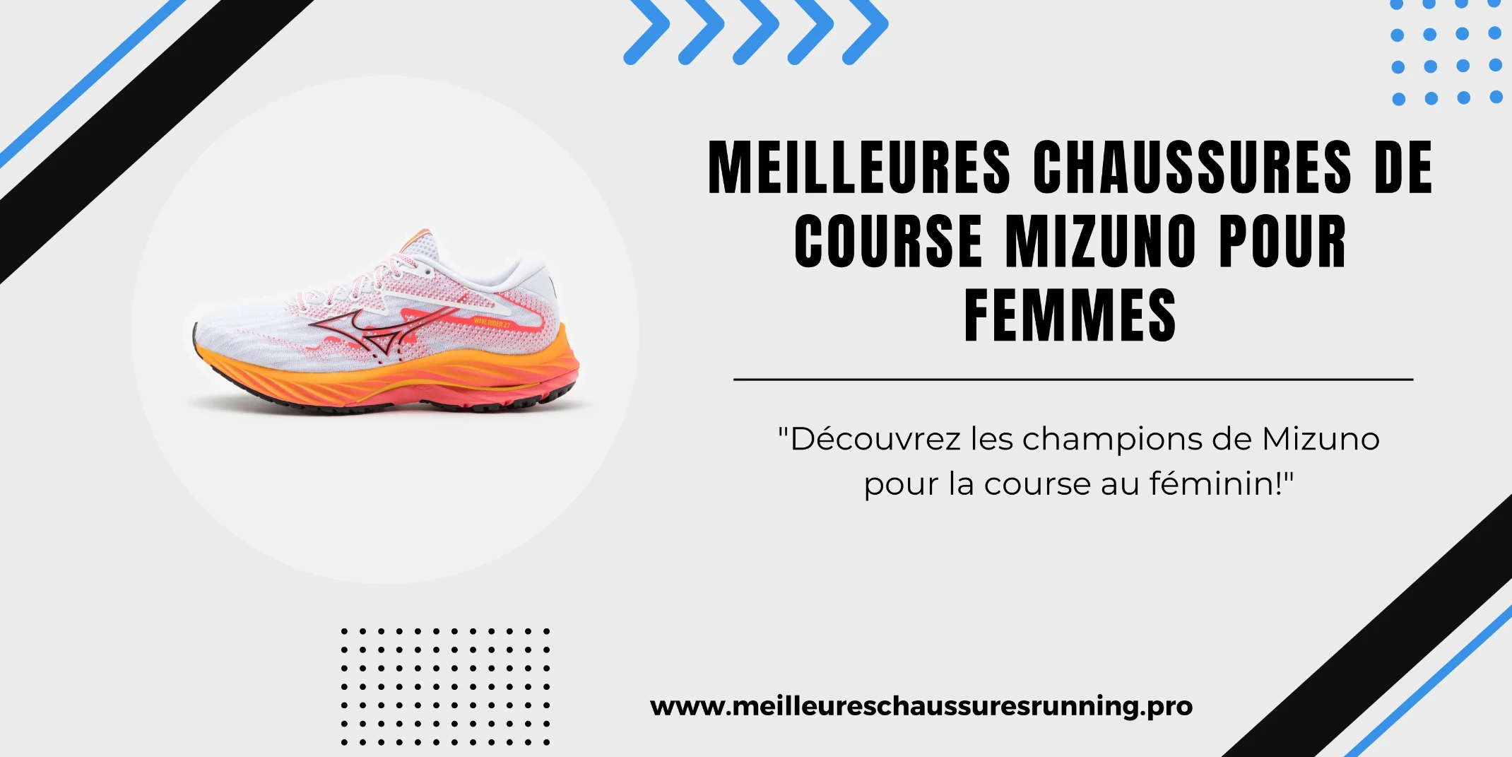 meilleures chaussures de course Mizuno pour femmes